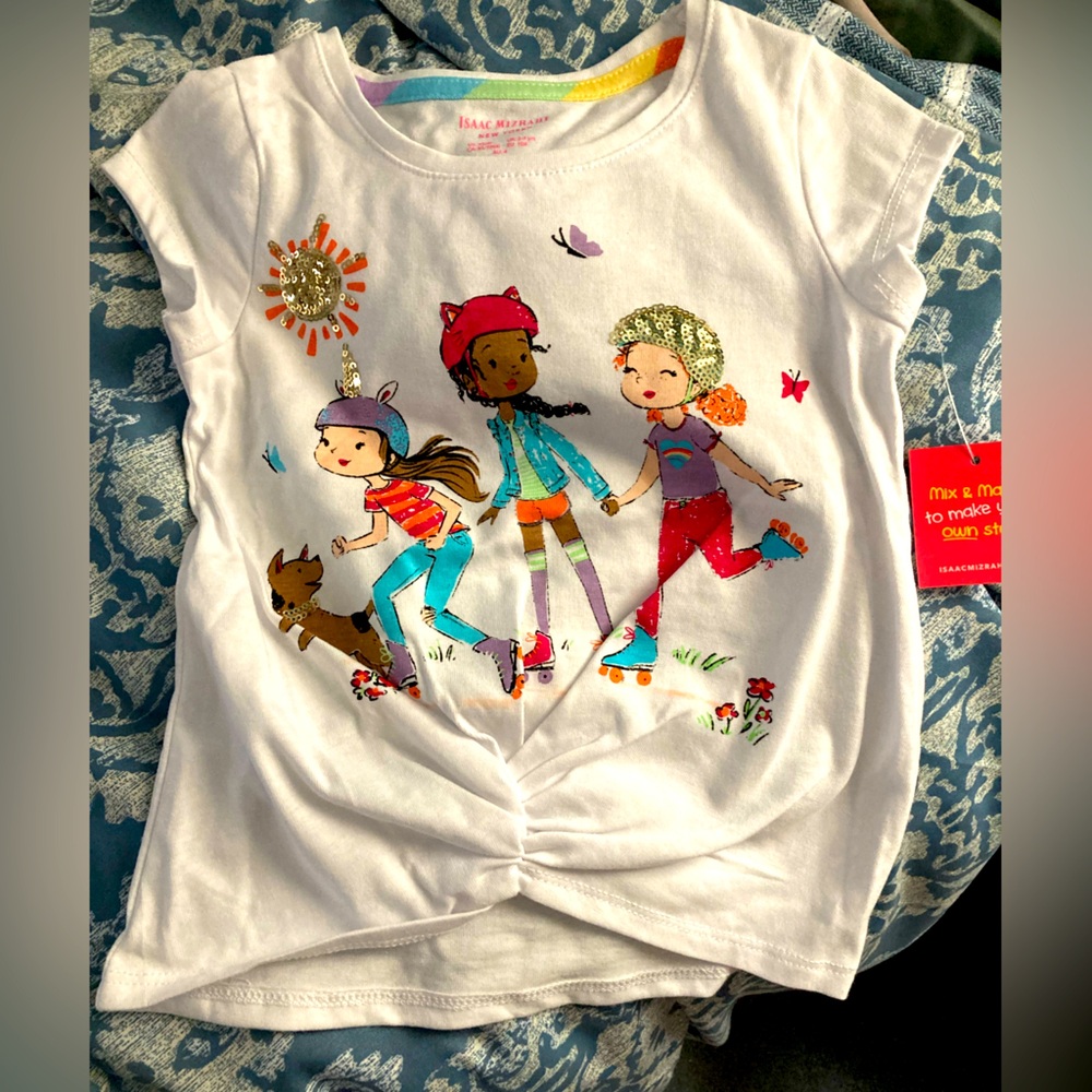 Girls size 4 short set by Isaac Mizrahi & T. Bahama